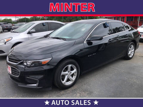 2018 Chevrolet Malibu for sale at Minter Auto Sales in South Houston TX