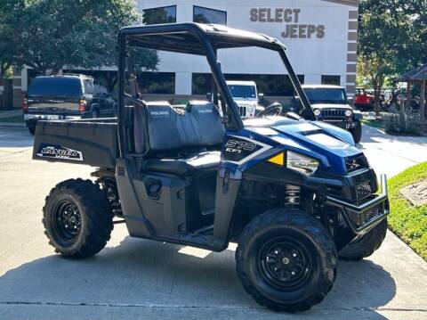 2017 Polaris Ranger for sale at SELECT JEEPS INC in League City TX