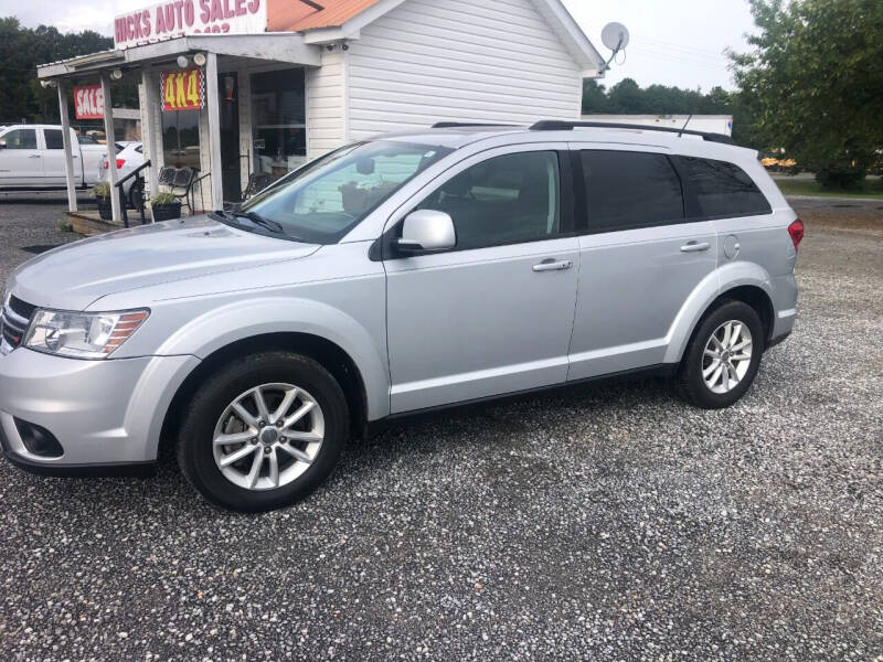 2014 Dodge Journey for sale at HICKS AUTO SALES in Moulton AL