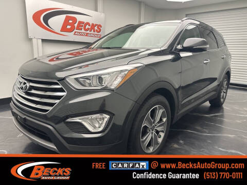 2014 Hyundai Santa Fe for sale at Becks Auto Group in Mason OH