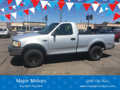 1997 Ford F-150 for sale at Major Motors in Twin Falls ID
