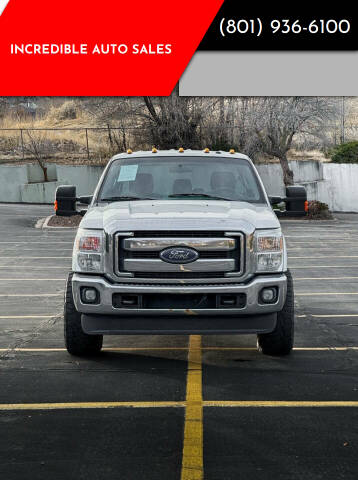 2013 Ford F-350 Super Duty for sale at INCREDIBLE AUTO SALES in Bountiful UT