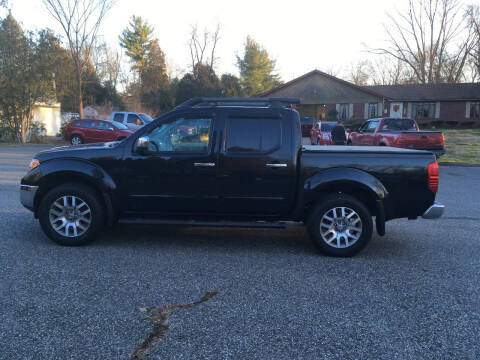 2012 Nissan Frontier for sale at Lou Rivers Used Cars in Palmer MA