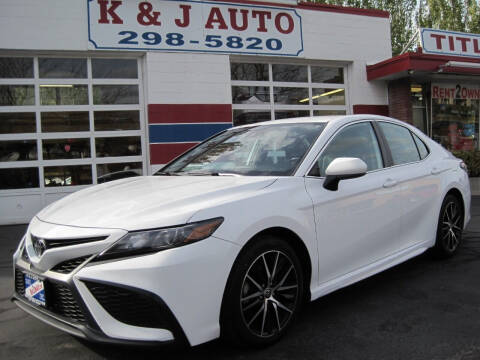 2021 Toyota Camry for sale at K & J Auto Rent 2 Own in Bountiful UT