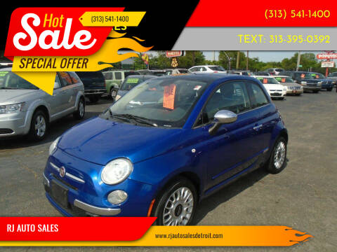 2014 FIAT 500 for sale at RJ AUTO SALES in Detroit MI