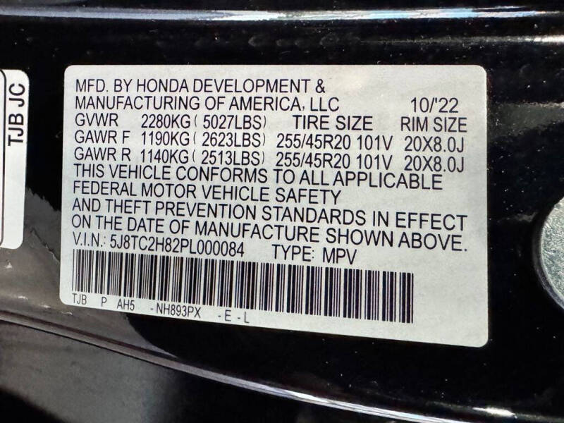 2023 Acura RDX SH-AWD w/Advance w/A-SPEC