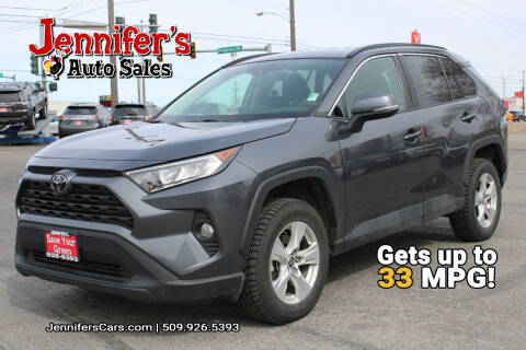 2021 Toyota RAV4 for sale at Jennifer's Auto Sales in Spokane Valley WA