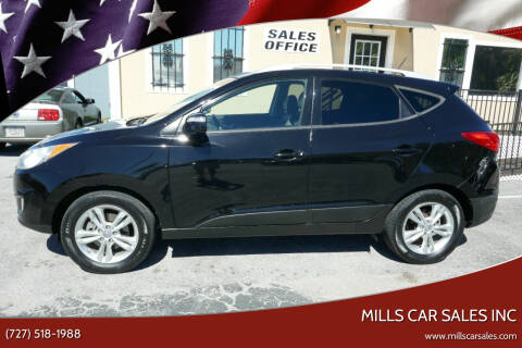 2013 Hyundai Tucson for sale at MILLS CAR SALES INC in Clearwater FL