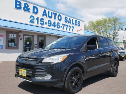 2014 Ford Escape for sale at B & D Auto Sales Inc. in Fairless Hills PA