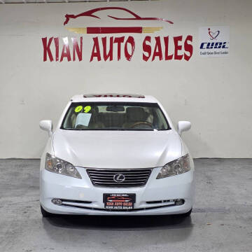 2009 Lexus ES 350 for sale at Kian Auto Sales in Sacramento CA