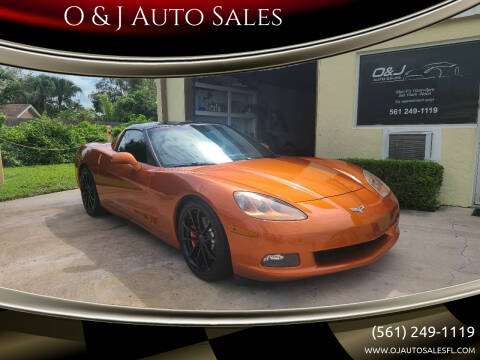 2007 Chevrolet Corvette for sale at O & J Auto Sales in Royal Palm Beach FL