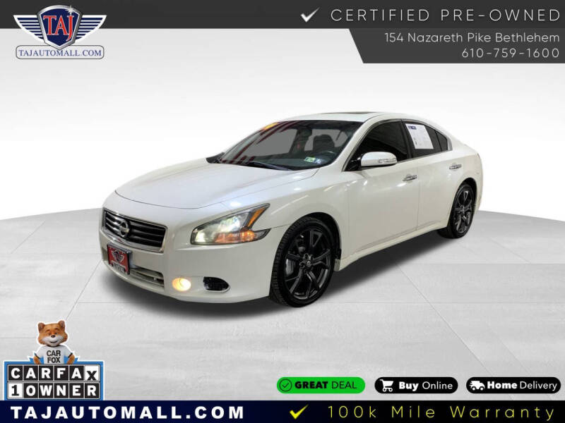 2014 Nissan Maxima for sale at Taj Auto Mall in Bethlehem PA