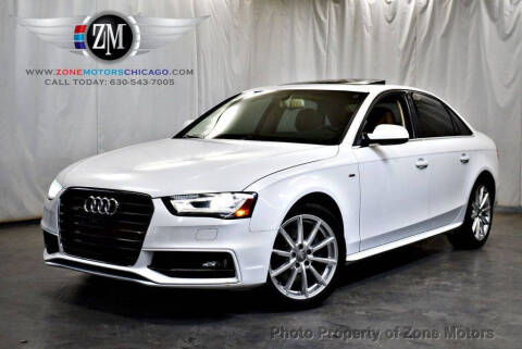 2016 Audi A4 for sale at ZONE MOTORS in Addison IL