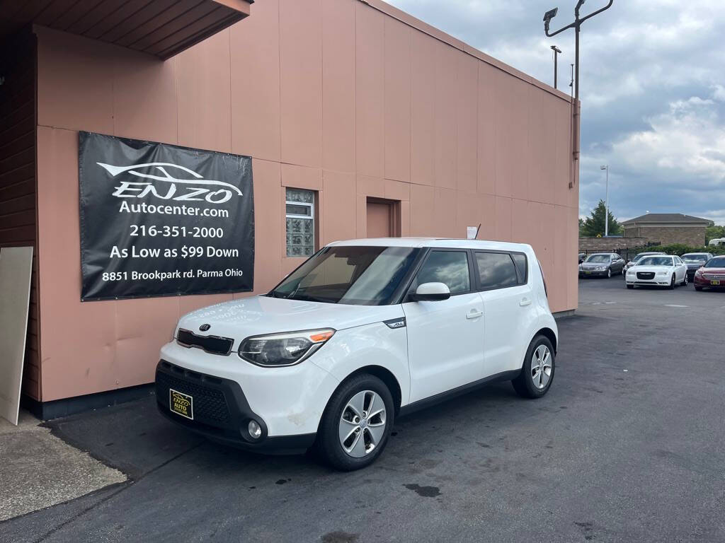 2015 Kia Soul for sale at ENZO AUTO in Parma, OH