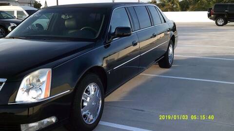 2006 Cadillac Limousine DTS Pro for sale at LAND & SEA BROKERS INC in Pompano Beach FL