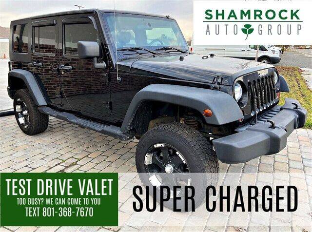 2010 Jeep Wrangler Unlimited for sale at Shamrock Group LLC #1 in Pleasant Grove UT