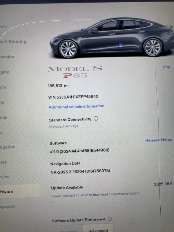 2014 Tesla Model S P85