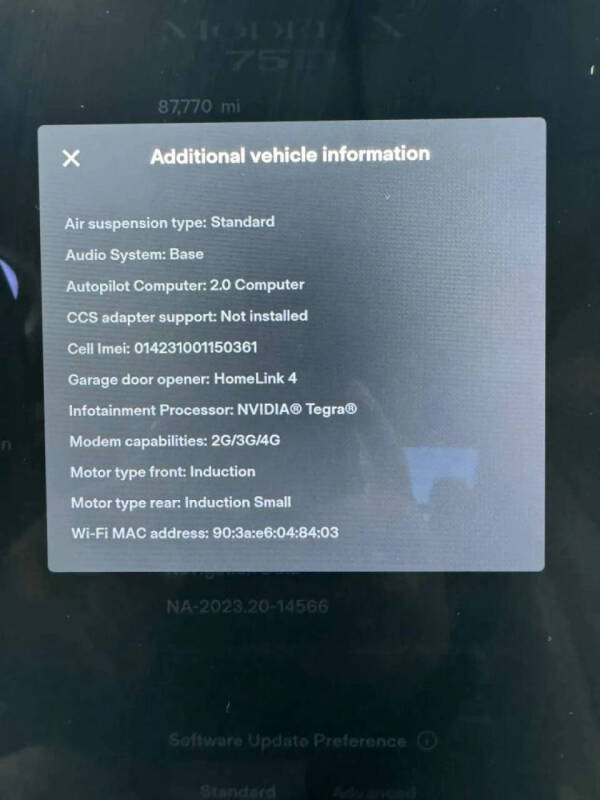 2017 Tesla Model X 75D