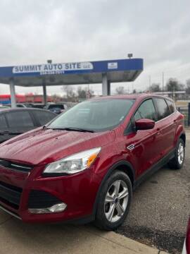 2014 Ford Escape for sale at SUMMIT AUTO SITE LLC in Akron OH