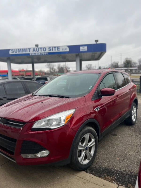 2014 Ford Escape for sale at SUMMIT AUTO SITE LLC in Akron OH