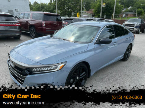 2022 Honda Accord for sale at City Car Inc in Nashville TN