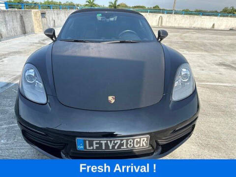 2017 Porsche 718 Boxster S