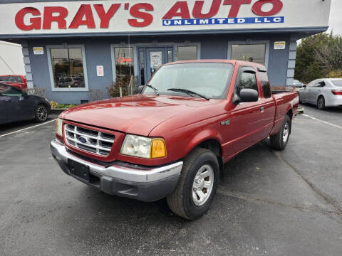 2001 Ford Ranger for sale at GRAY'S AUTO UNLIMITED, LLC. in Lebanon TN