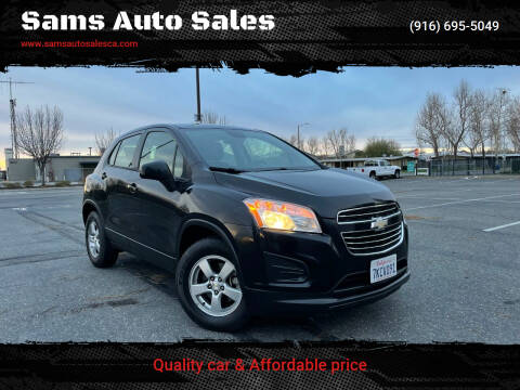 2015 Chevrolet Trax for sale at Sams Auto Sales in North Highlands CA