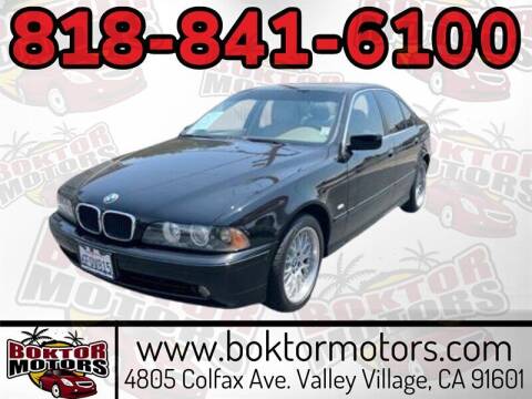 2003 BMW 5 Series for sale at Boktor Motors in North Hollywood CA