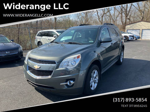 2013 Chevrolet Equinox for sale at Widerange LLC in Greenwood IN
