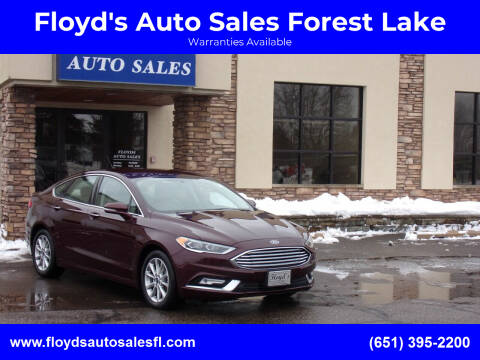 2017 Ford Fusion for sale at Floyd's Auto Sales Forest Lake in Forest Lake MN