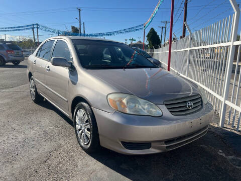 2003 Toyota Corolla for sale at Robert B Gibson Auto Sales INC in Albuquerque NM