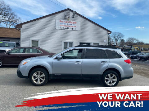 2014 Subaru Outback for sale at BEST AUTO BARGAIN inc. in Lowell MA