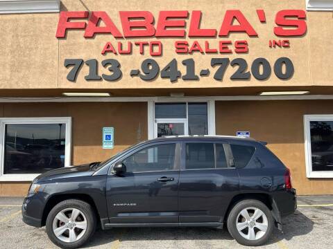 2016 Jeep Compass for sale at Fabela's Auto Sales Inc. in South Houston TX