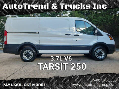 2016 Ford Transit for sale at AutoTrend & Trucks Inc in Fredericksburg VA