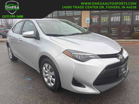 2017 Toyota Corolla for sale at Omega Autosports of Fishers in Fishers IN