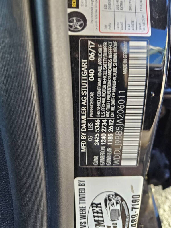 2018 Mercedes-Benz CLS CLS 550 4MATIC