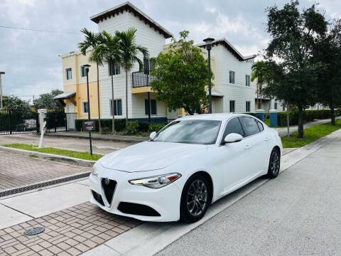 2018 Alfa Romeo Giulia for sale at SOUTH FLORIDA AUTO in Hollywood FL