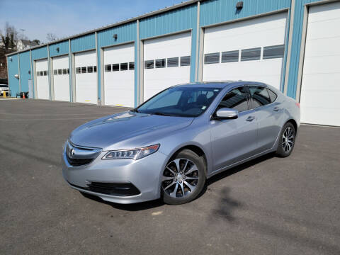 2017 Acura TLX for sale at Positive Auto Sales, LLC in Hasbrouck Heights NJ