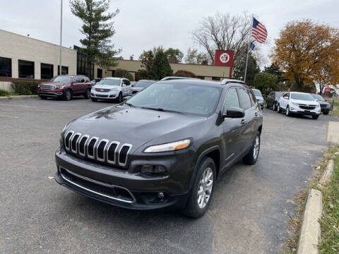 2016 Jeep Cherokee for sale at FAB Auto Inc in Roseville MI