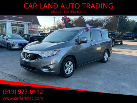 2015 Nissan Quest for sale at CAR LAND  AUTO TRADING - CAR LAND AUTO TRADING in Raleigh NC