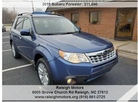 2011 Subaru Forester for sale at Raleigh Motors in Raleigh NC