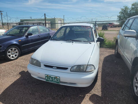 1994 Ford Aspire for sale at PYRAMID MOTORS - Fountain Lot in Fountain CO