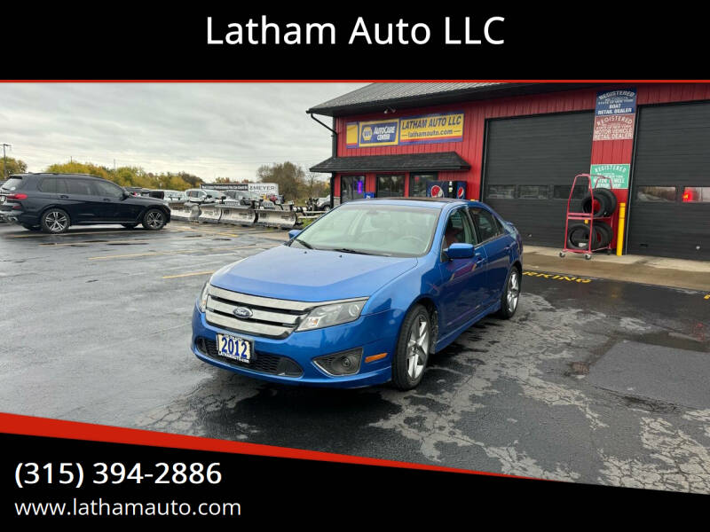 2012 Ford Fusion for sale at Latham Auto LLC in Ogdensburg NY