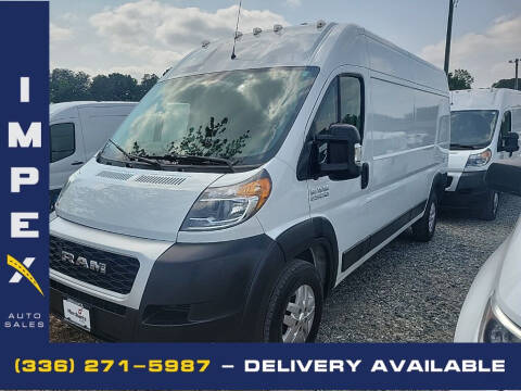 2019 RAM ProMaster for sale at Impex Auto Sales in Greensboro NC