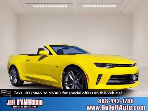 2018 Chevrolet Camaro for sale at Jeff D'Ambrosio Auto Group in Downingtown PA