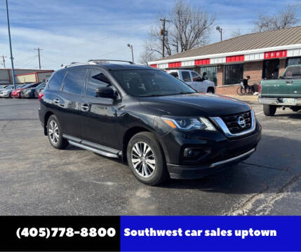 2020 Nissan Pathfinder for sale at Southwest Car Sales Uptown in Oklahoma City OK