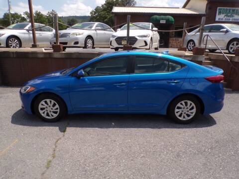 2017 Hyundai Elantra for sale at WORKMAN AUTO INC in Bellefonte PA