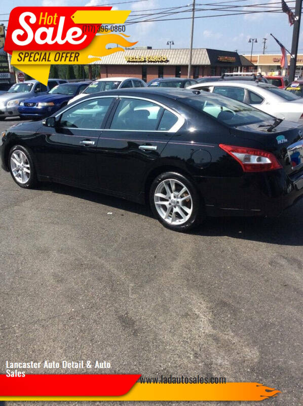 2011 Nissan Maxima for sale at Lancaster Auto Detail & Auto Sales in Lancaster PA