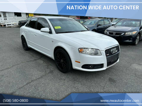 2008 Audi A4 for sale at Nation Wide Auto Center in Brockton MA